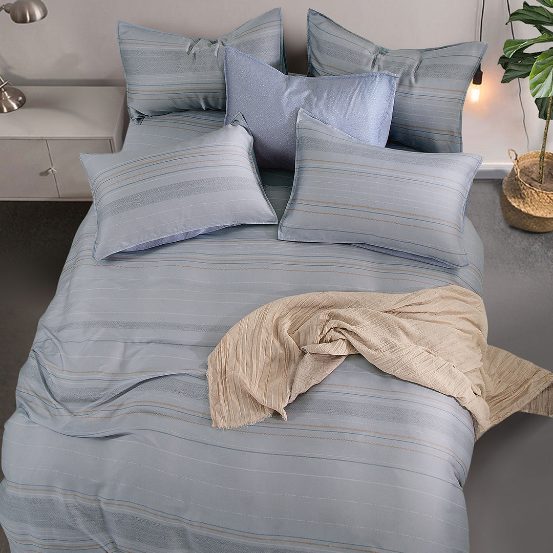 Faythe Fitted & Flat Sheet Set | Quilt Cover Set