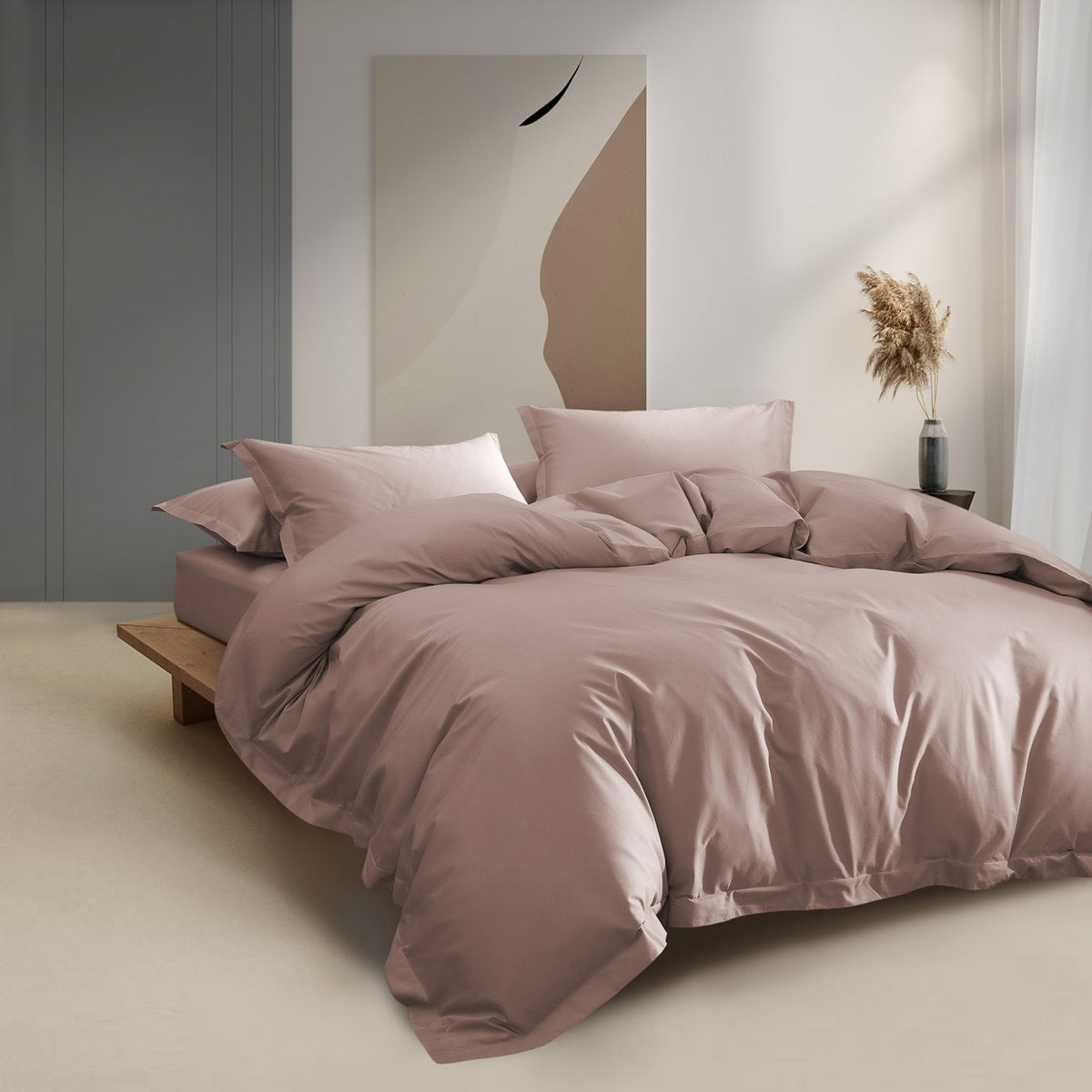 DRESDEN Cotton Fitted & Flat Sheet Set | Quilt Cover Set