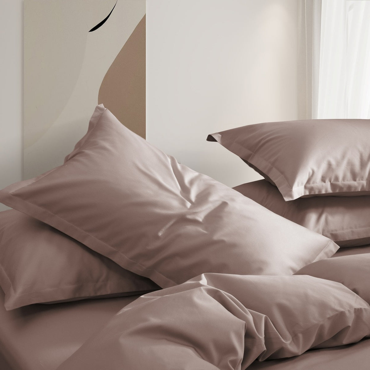DRESDEN Cotton Fitted & Flat Sheet Set | Quilt Cover Set