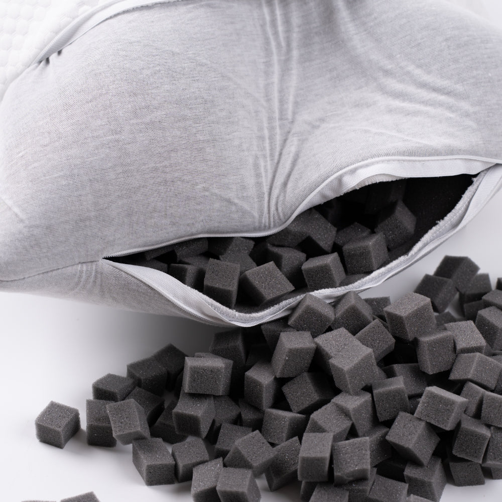 Shayne Bamboo Charcoal Cube Memory Pillow