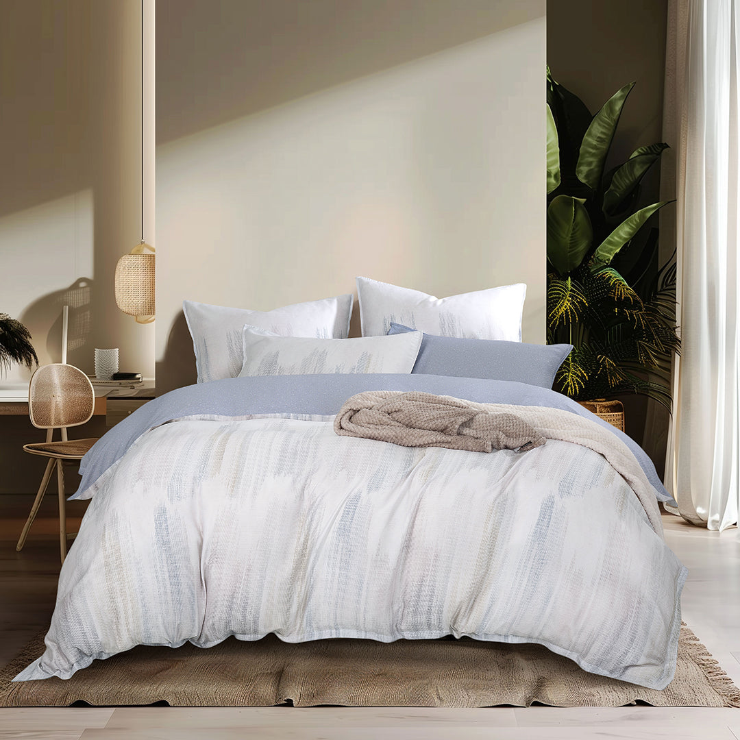Faythe Fitted & Flat Sheet Set | Quilt Cover Set