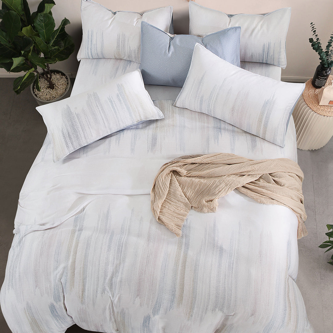 Faythe Fitted & Flat Sheet Set | Quilt Cover Set
