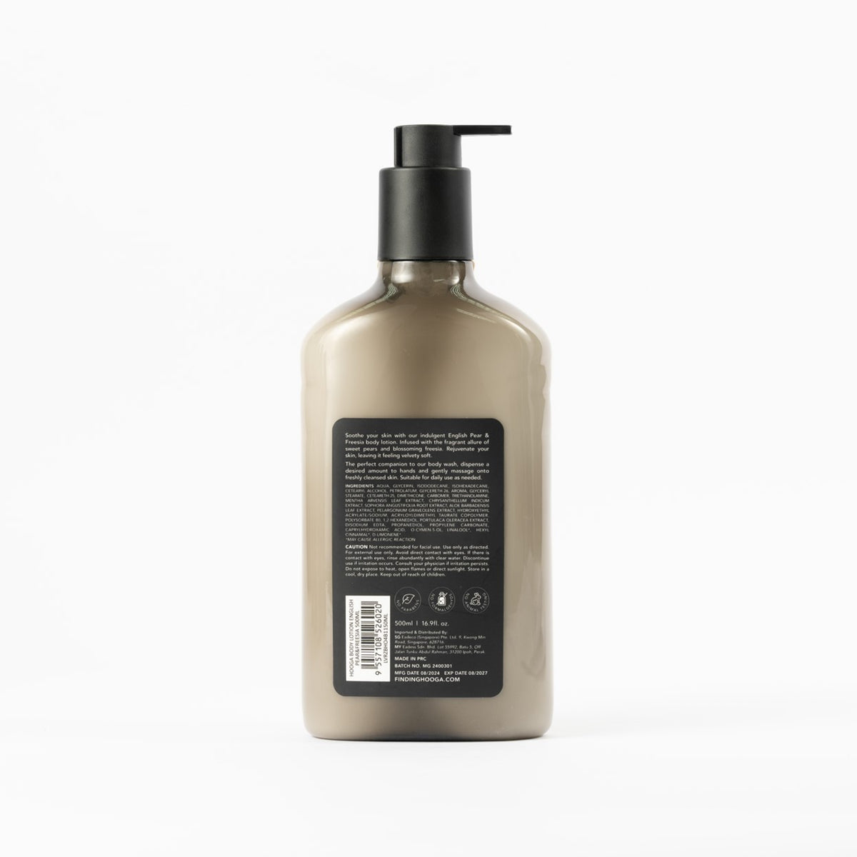 Black Body Lotion 500ml