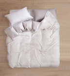Brighton Tencel Fitted Sheet Set | Quilt Cover Set