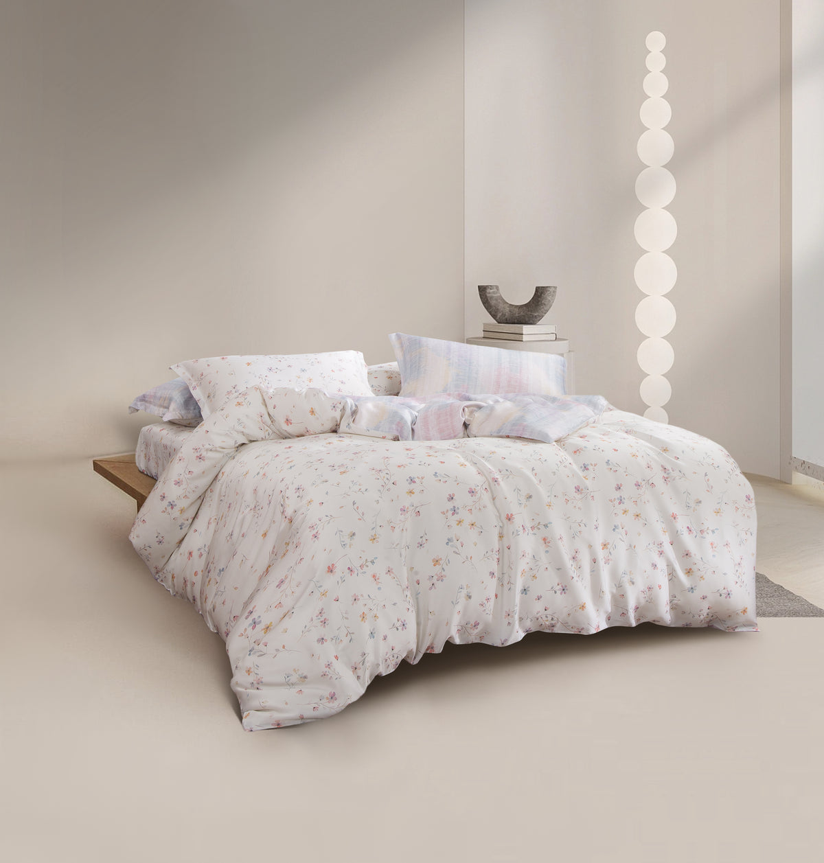Brighton Tencel Fitted Sheet Set | Quilt Cover Set