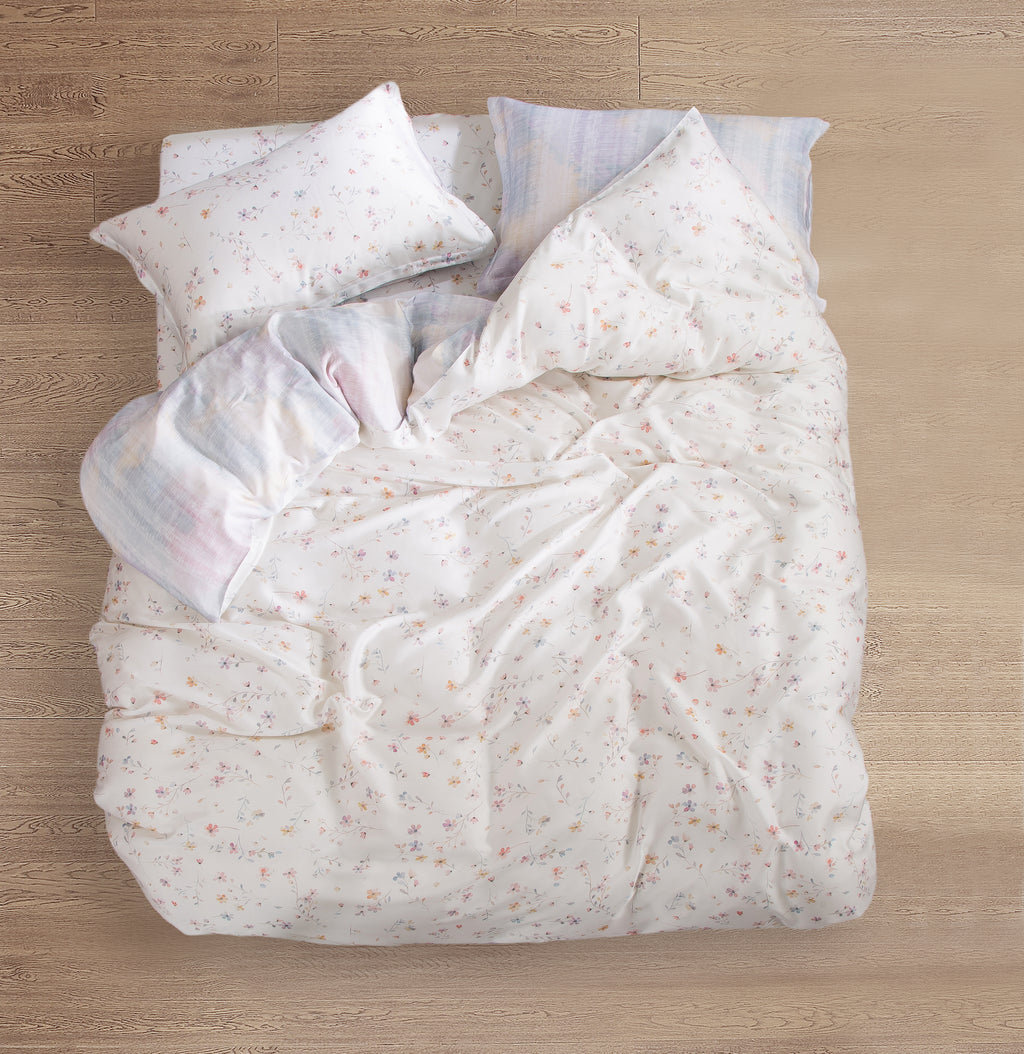 Brighton Tencel Fitted Sheet Set | Quilt Cover Set