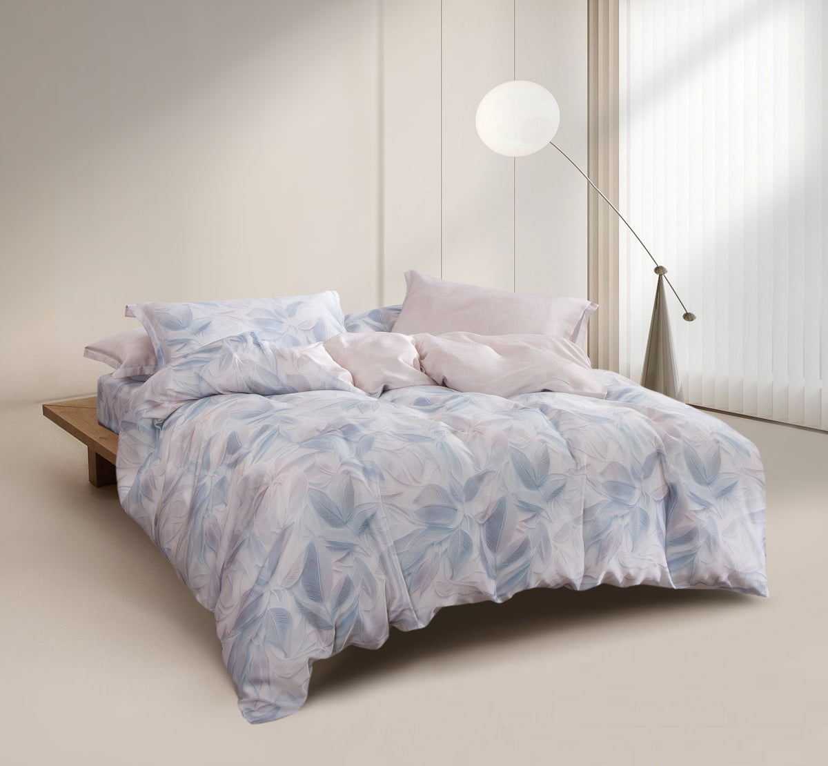 Brighton Tencel Fitted Sheet Set | Quilt Cover Set