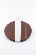 Cayenne Acacia Marble Serving Board