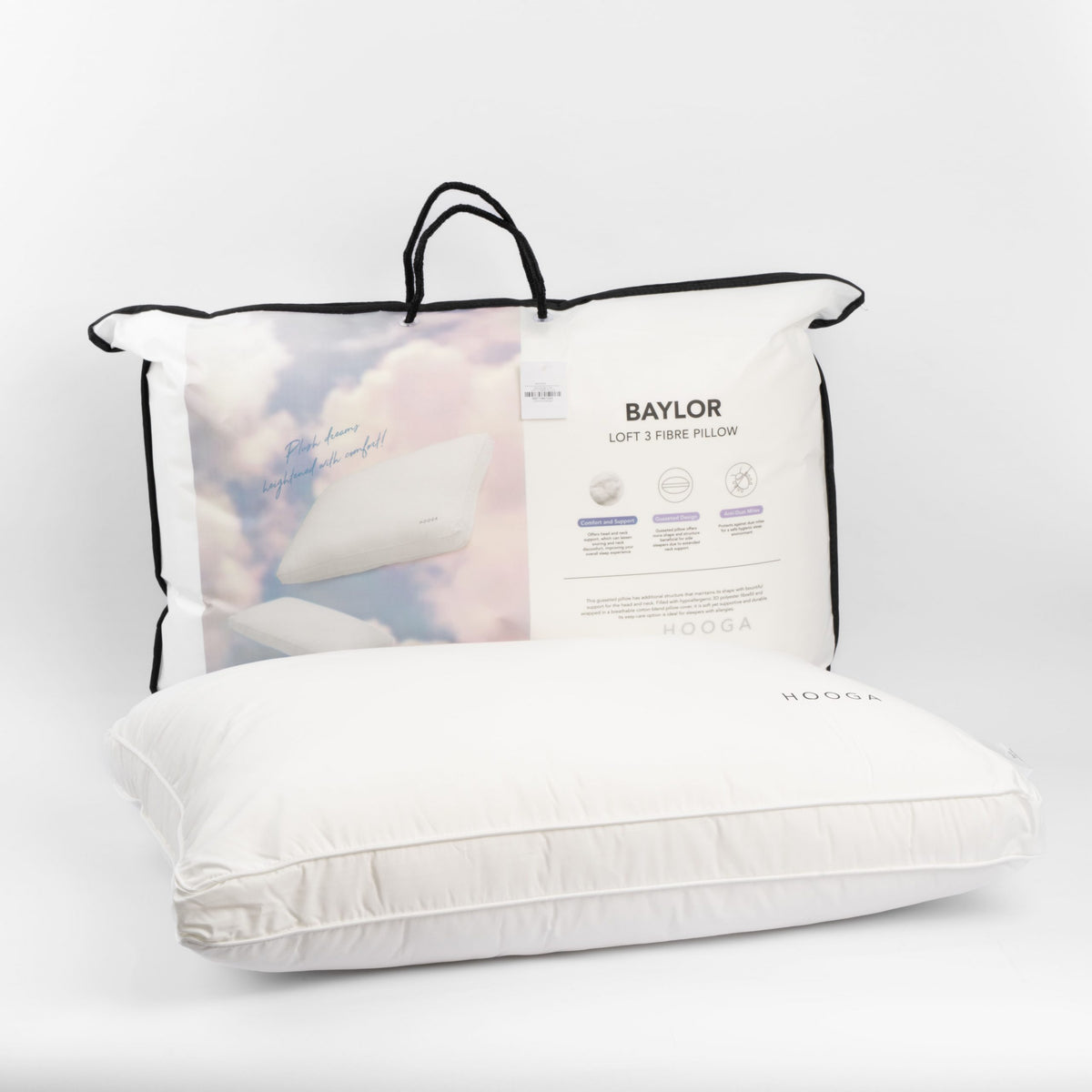 Baylor Loft 3 Fibre Pillow