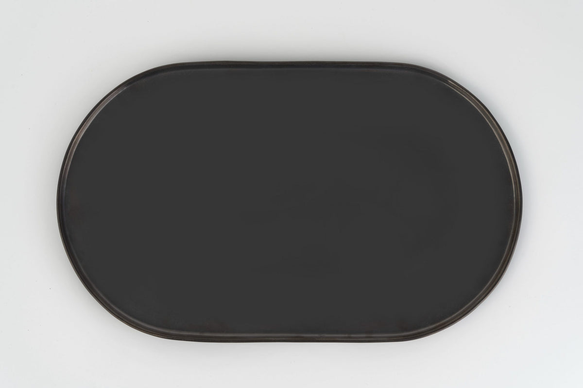Cruz Black Platter L