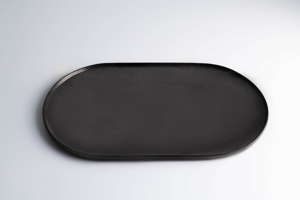 Cruz Black Platter L