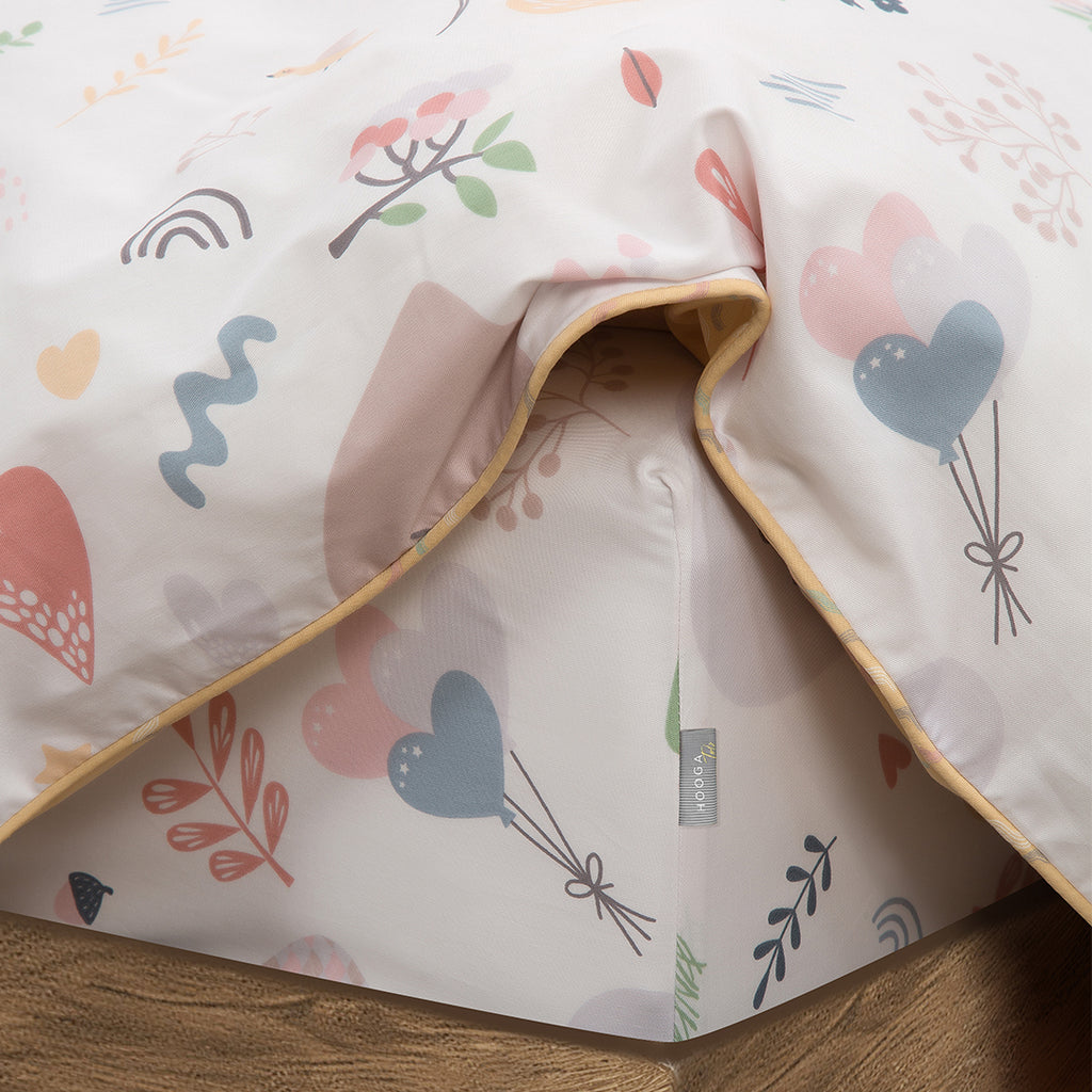 Theo Fitted & Flat Sheet Set | Pillow & Quilt Cover Set