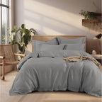 Faythe Fitted & Flat Sheet Set | Quilt Cover Set