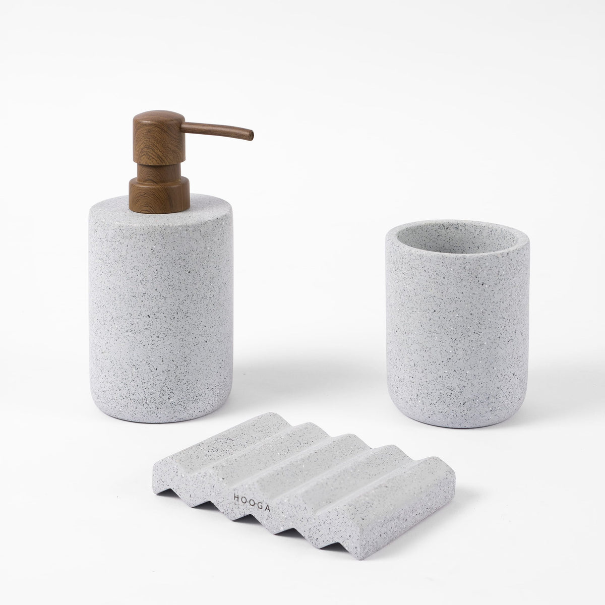Enzo Bath Accessories | Soap Dispenser | Tumbler | Soap Dish