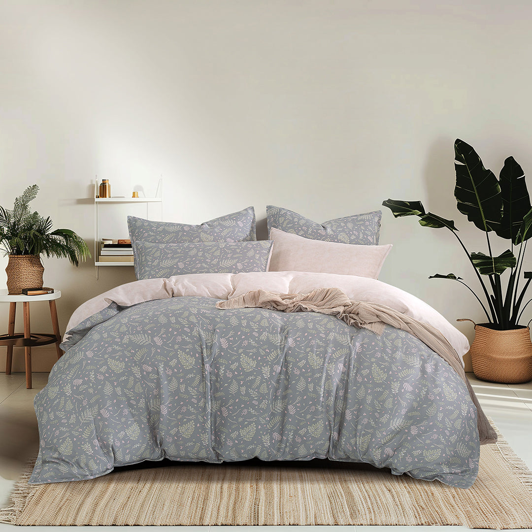 Faythe Fitted & Flat Sheet Set | Quilt Cover Set