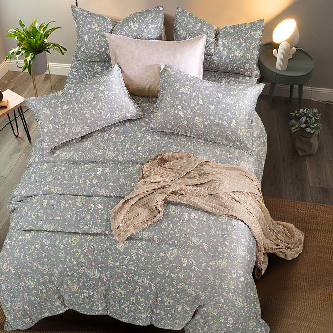 Faythe Fitted & Flat Sheet Set | Quilt Cover Set