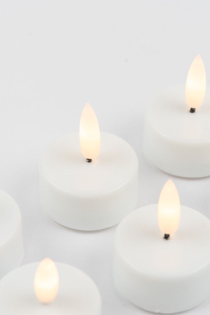 Lacy 6PCS LED Flameless Tealight Candle Set