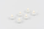 Lacy 6PCS LED Flameless Tealight Candle Set