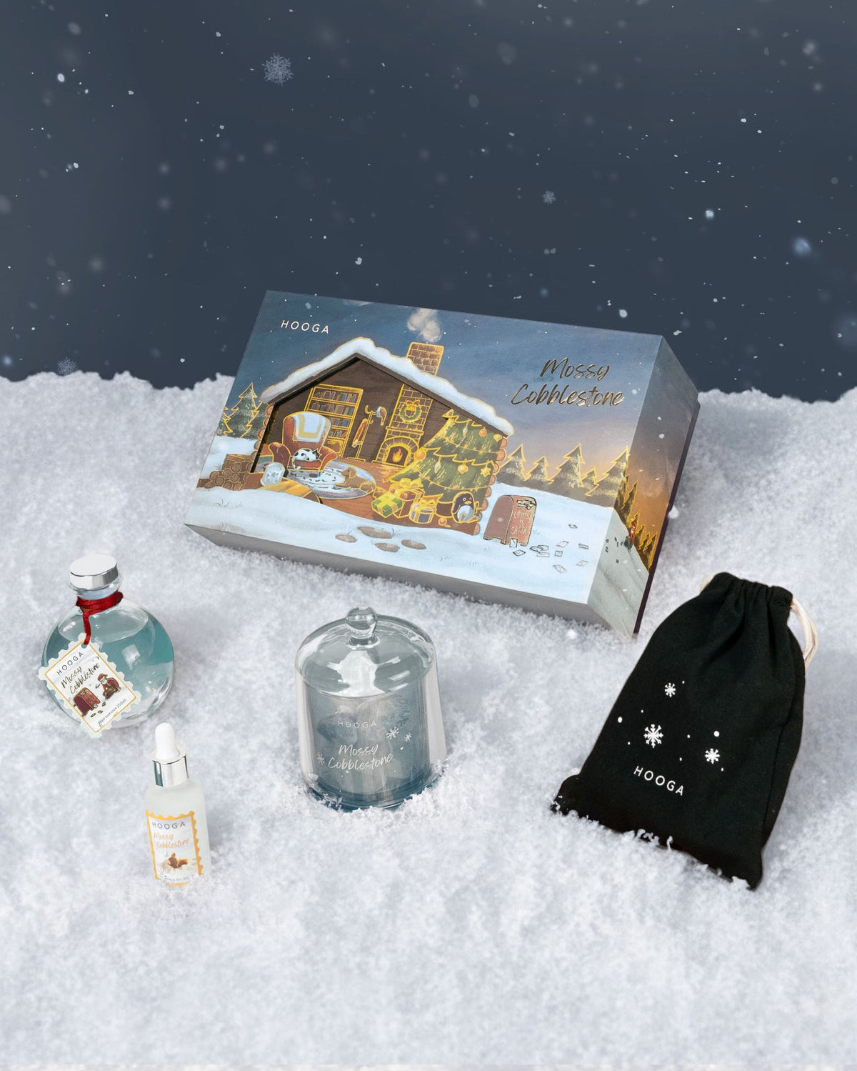 Mossy Cobblestone Christmas Gift Set