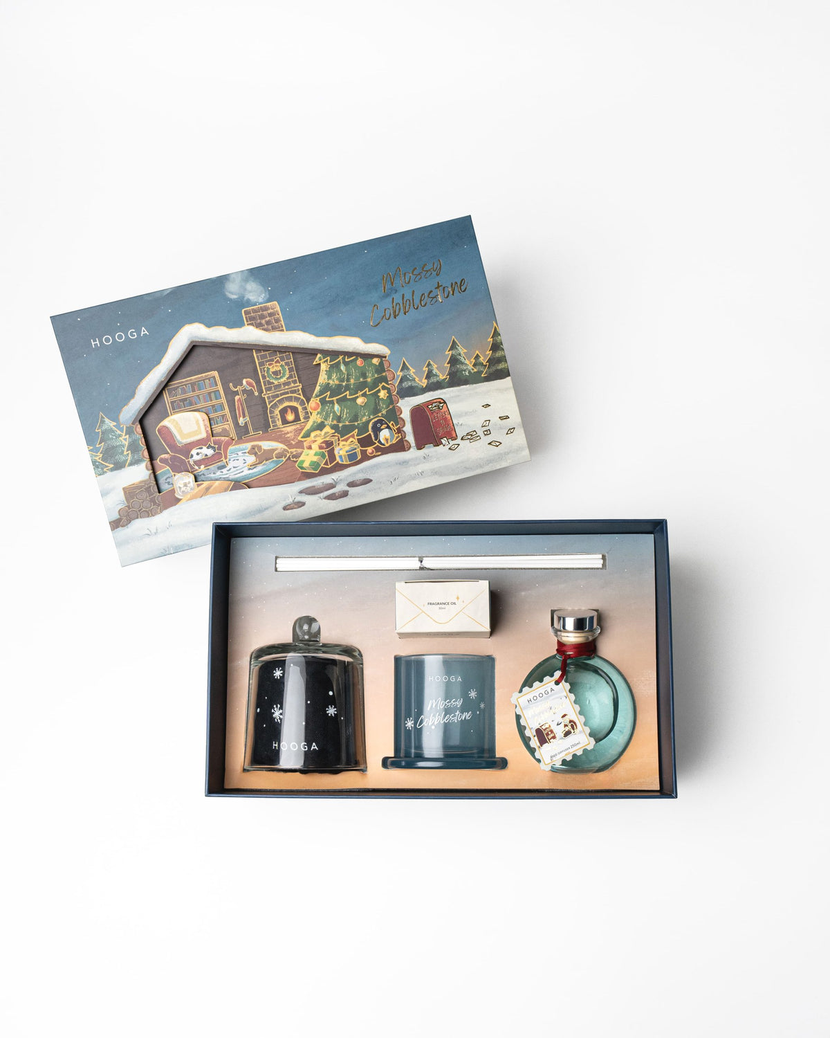Mossy Cobblestone Christmas Gift Set