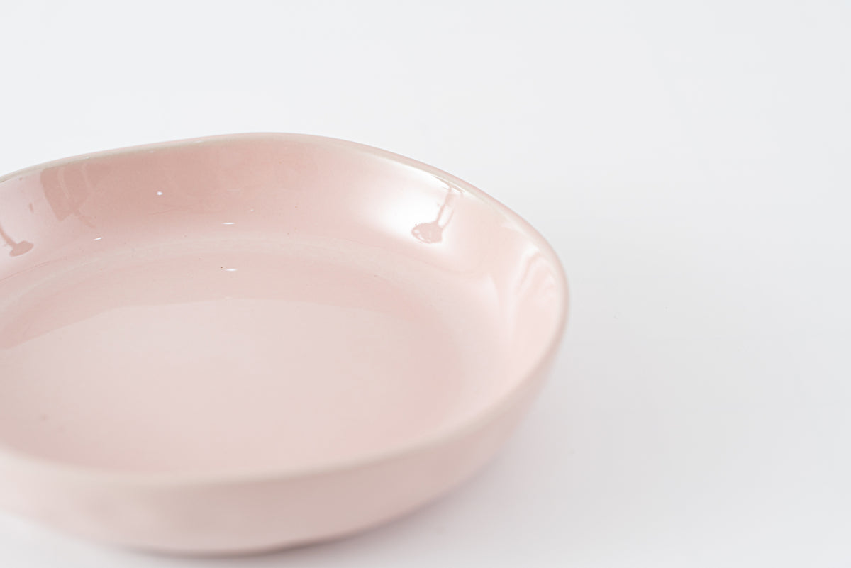 Hepburn Cameo Rose Deep Dish Plate