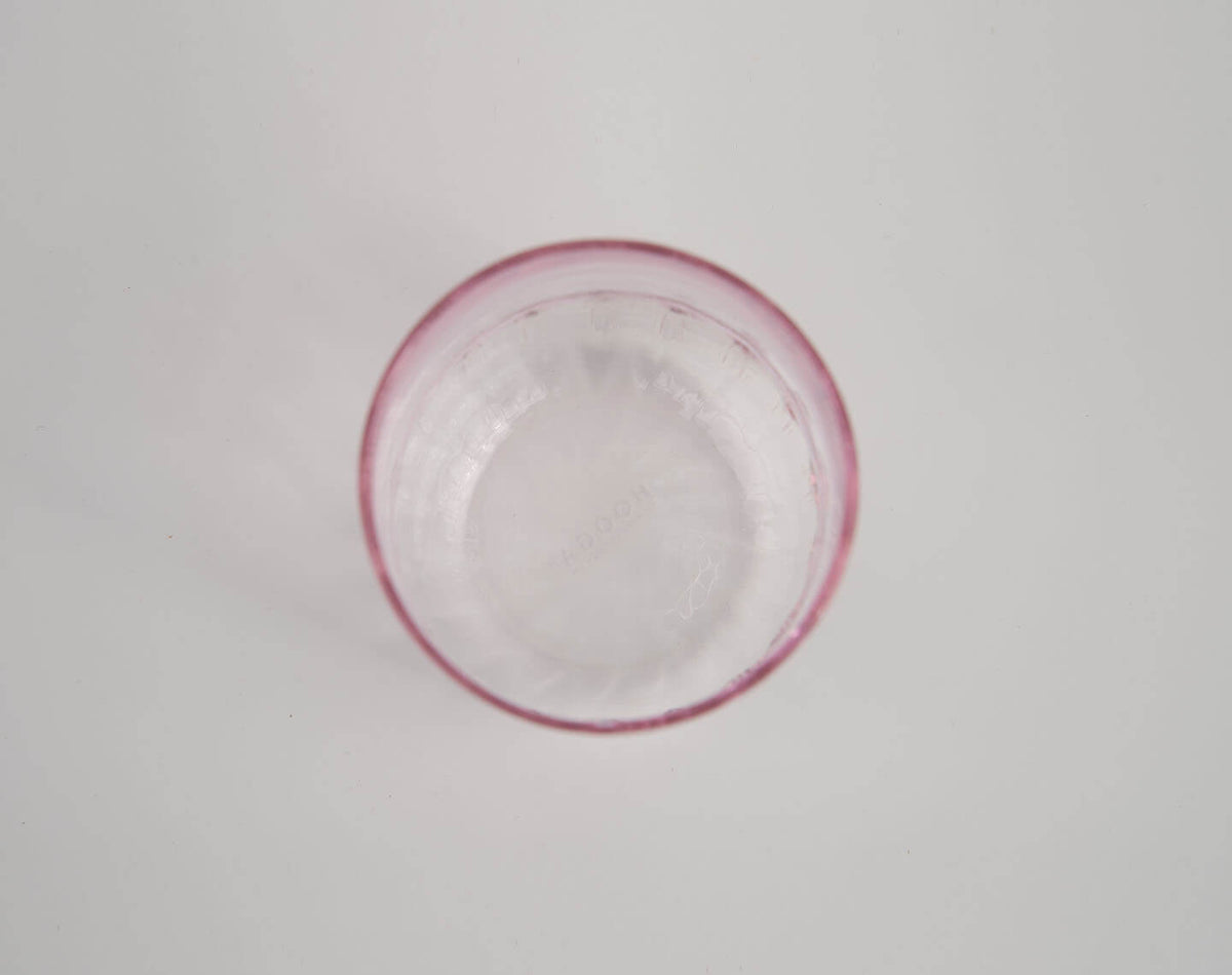 Hepburn Drinking Glass Cameo Rose