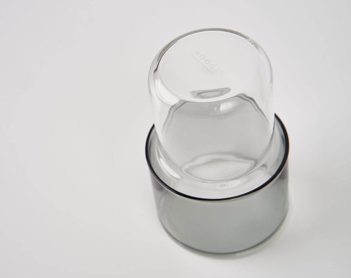 Hepburn Tall Drinking Glass Smoke