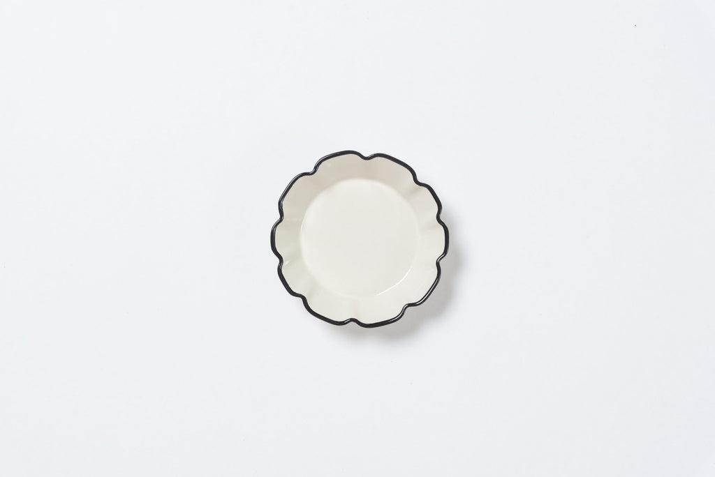 Layla White Condiment Bowl