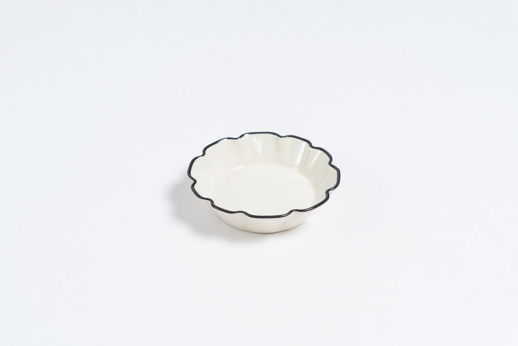 Layla White Condiment Bowl