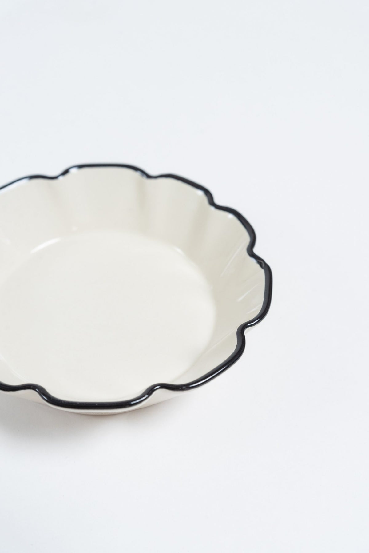 Layla White Condiment Bowl