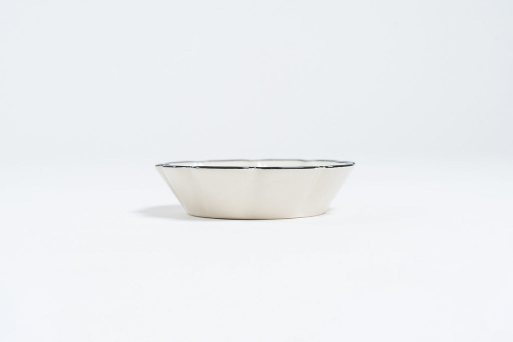 Layla White Condiment Bowl