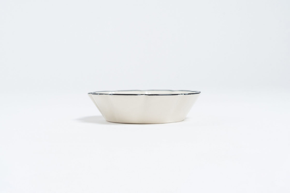 Layla White Condiment Bowl