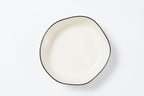 Layla White Deep Dish Plate