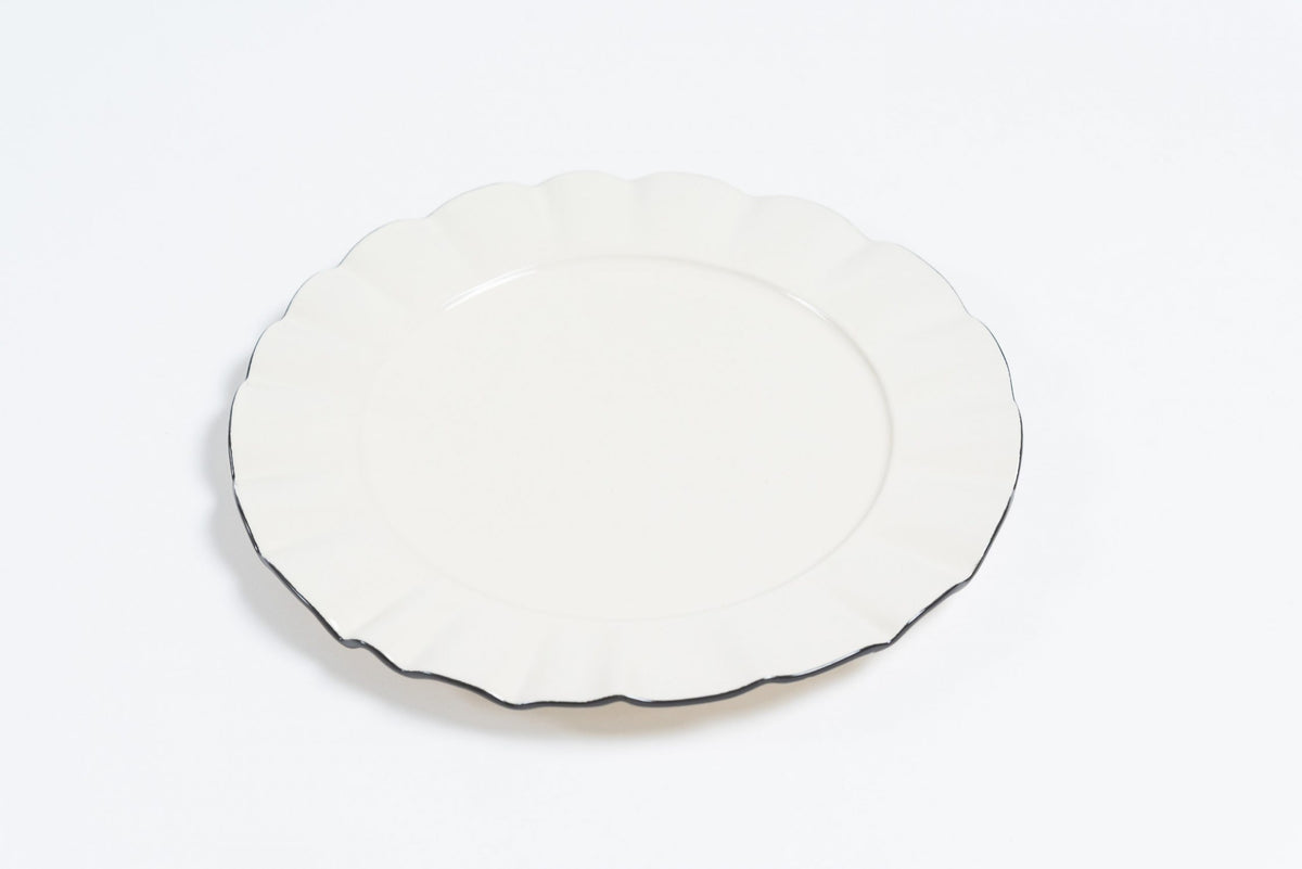 Layla White Dinner Plate L