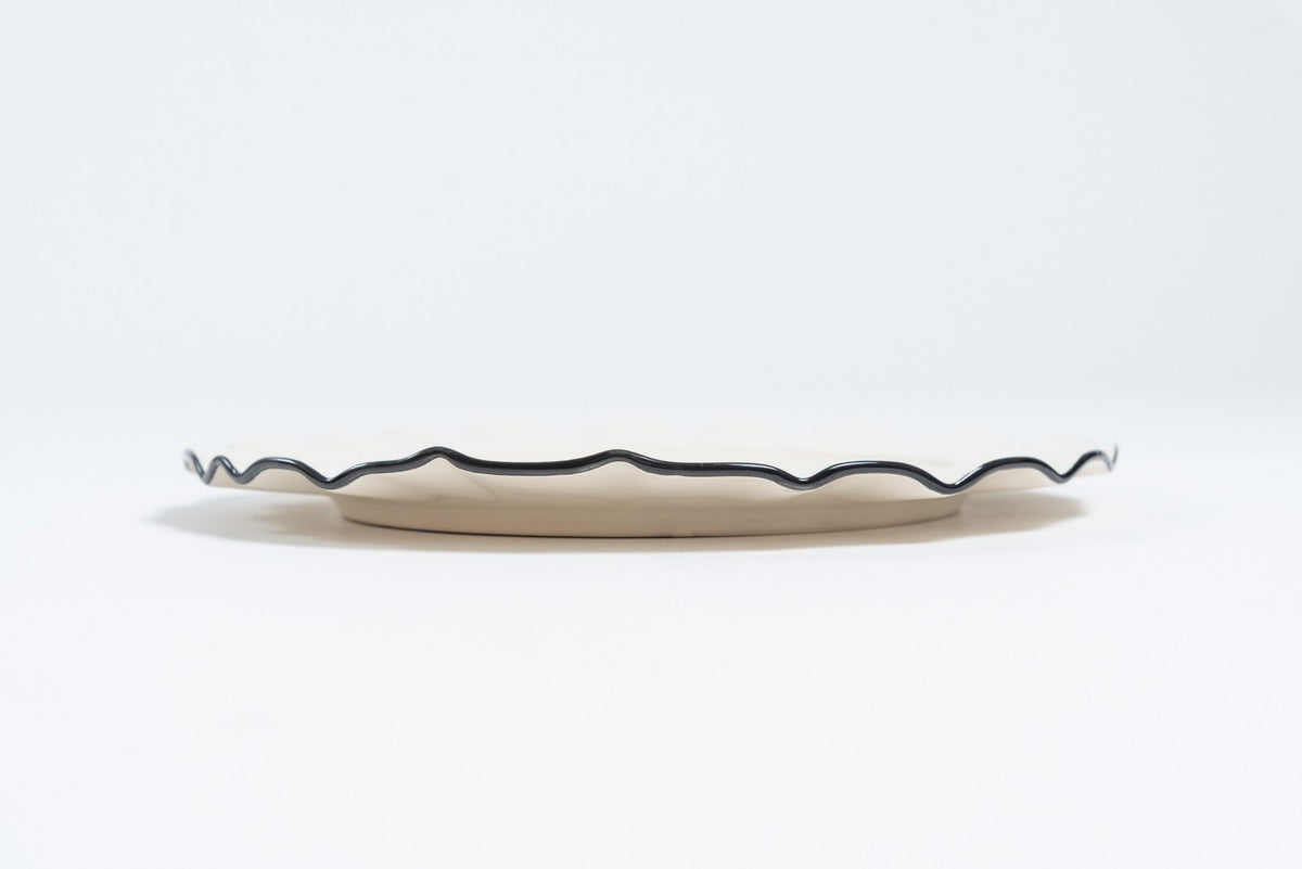 Layla White Dinner Plate L