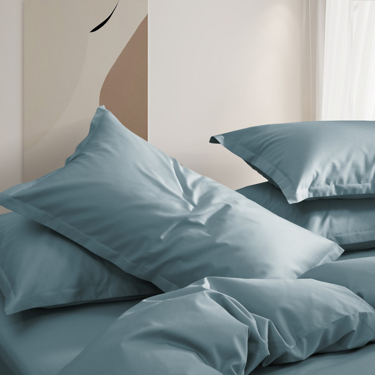 DRESDEN Cotton Fitted & Flat Sheet Set | Quilt Cover Set