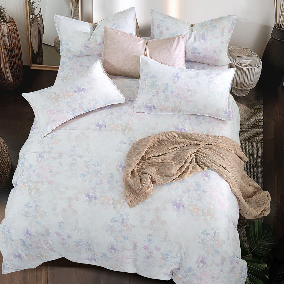 Faythe Fitted & Flat Sheet Set | Quilt Cover Set