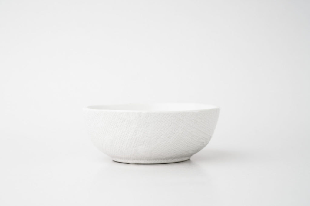 Lowell Textured White Condiment Dish