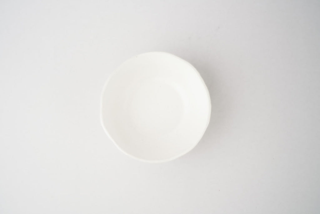 Lowell Textured White Condiment Dish