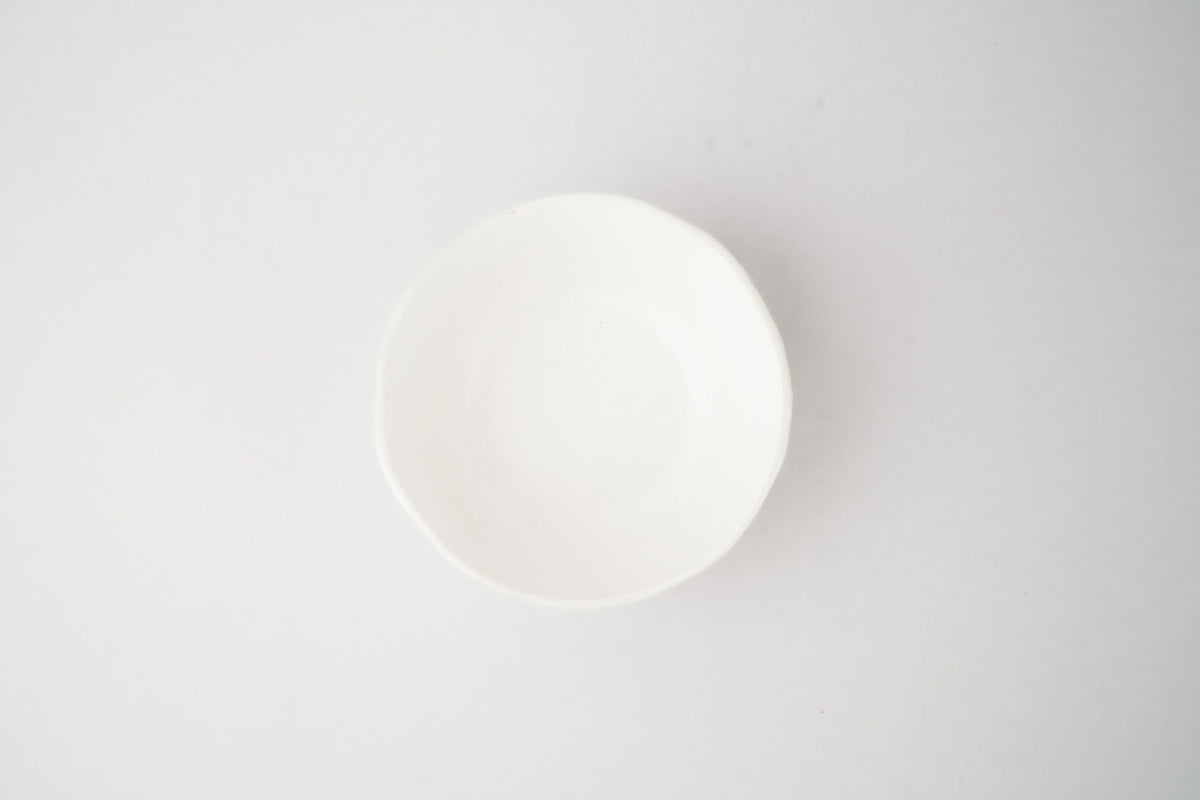 Lowell Textured White Condiment Dish