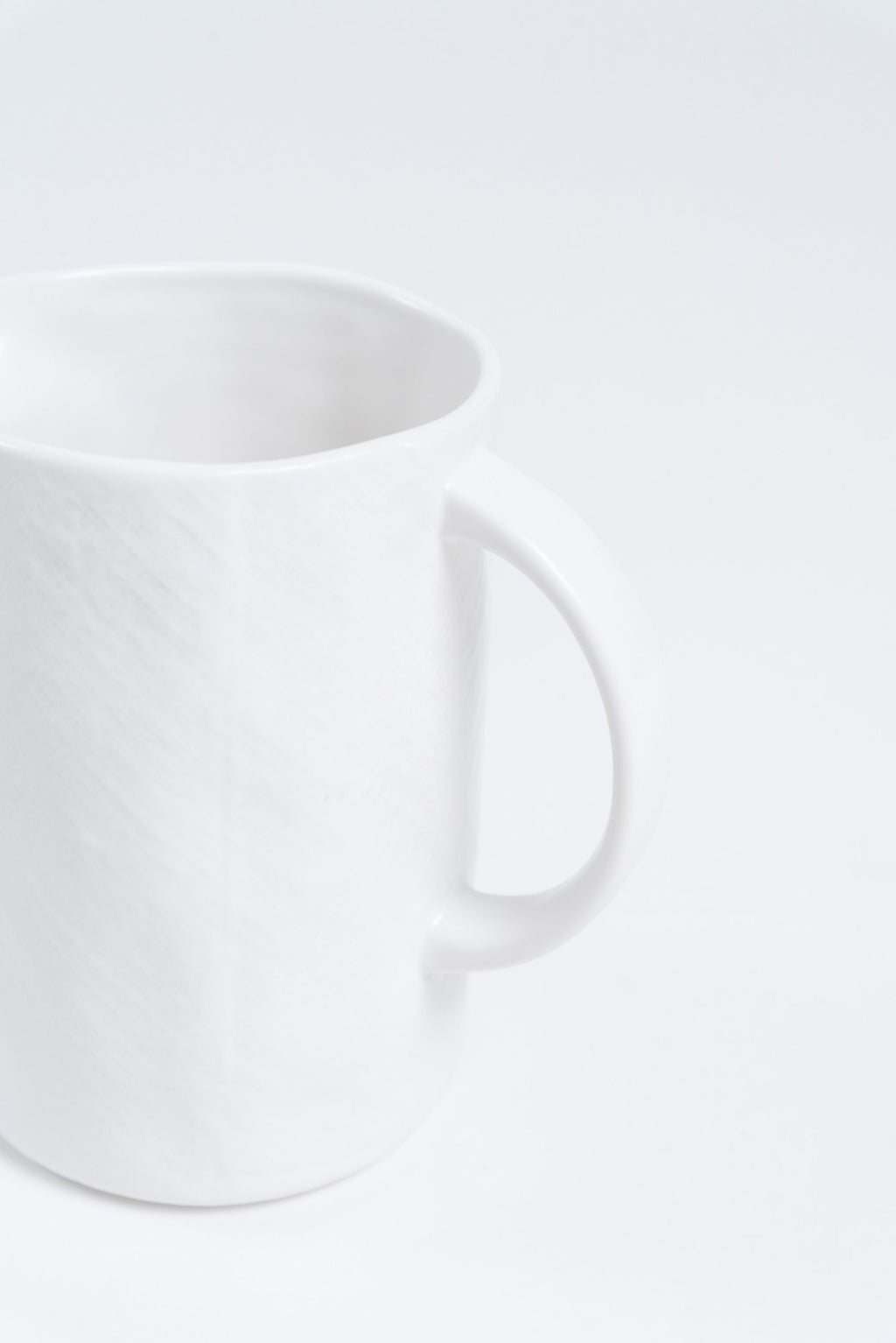 Lowell Textured White Jug