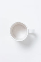 Lowell Textured White Mug