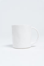 Lowell Textured White Mug