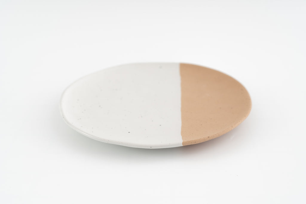 Milly Camel & Sand Dinner Plate S Buff