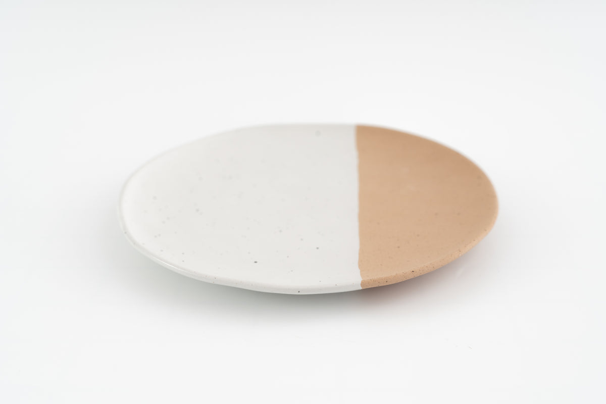 Milly Camel & Sand Dinner Plate S Buff