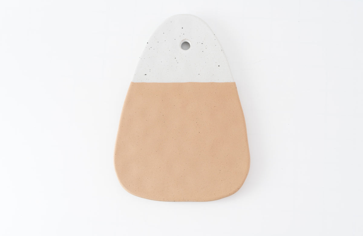 Milly Camel & Sand Platter Oval Buff