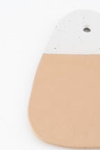 Milly Camel & Sand Platter Oval Buff