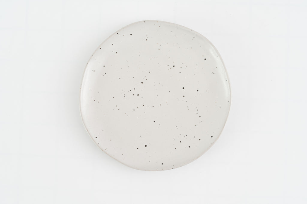 Milly Cream White & Sand Side Plate