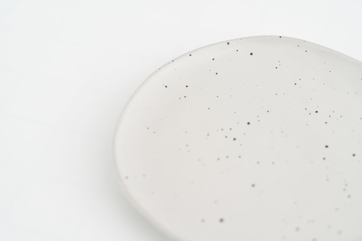 Milly Cream White & Sand Side Plate