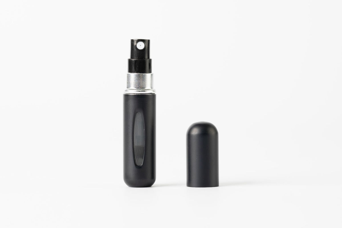 Refillable Mini Perfume Spray Black 5ml
